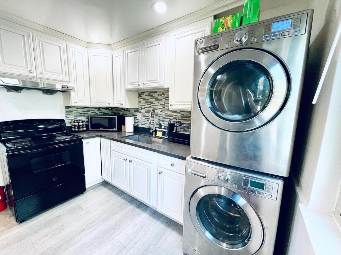 2Br Apt With Brand New Super Quite Ac, Washer, Dryer, Free Ev Station, Free Parking In Cupertino Sunnyvale Exterior photo